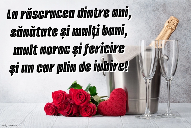 Urări de 2026 cu imagini: Șampanie