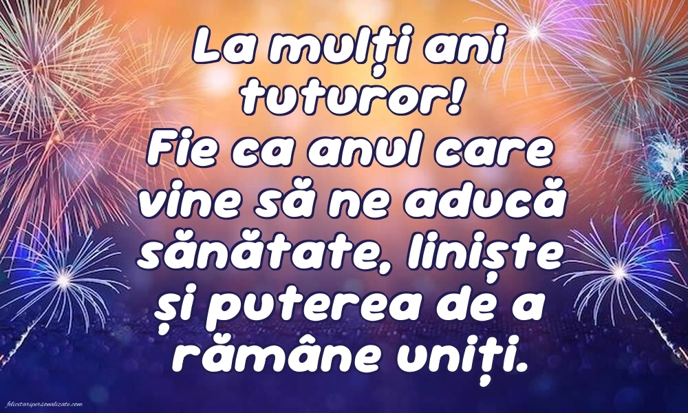 Cele mai frumoase felicitări de Anul Nou 2026: Artificii