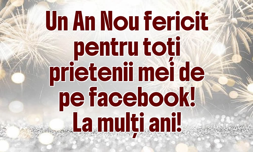 Urări de 2026 cu imagini: Artificii