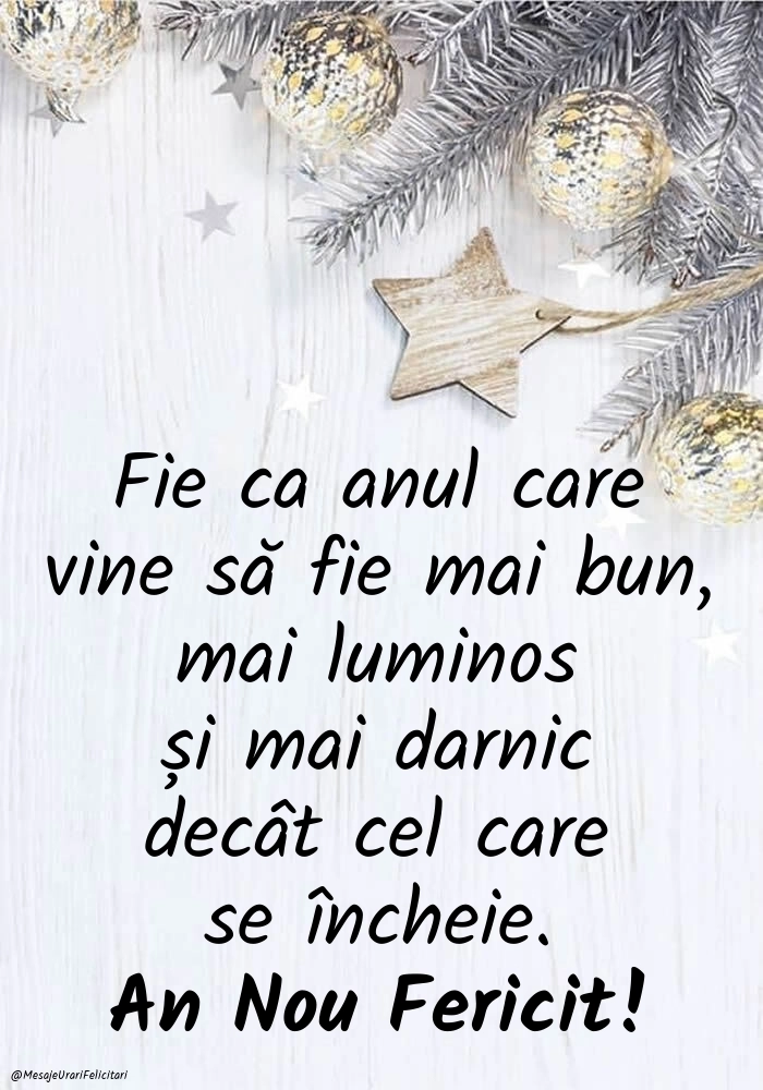 Cele mai frumoase felicitări de Anul Nou 2026: Aranjamente de Crăciun