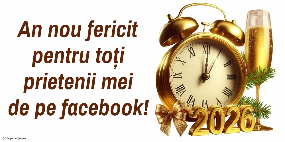 Idei de felicitări și imagini pentru Anul Nou 2026: 2026