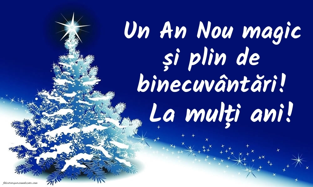 Poze cu urări de Anul Nou 2026: Brad de Crăciun