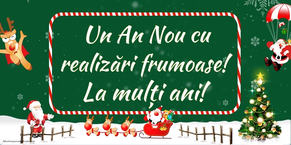 Imagini cu urări frumoase de Revelion: Aranjamente de Crăciun