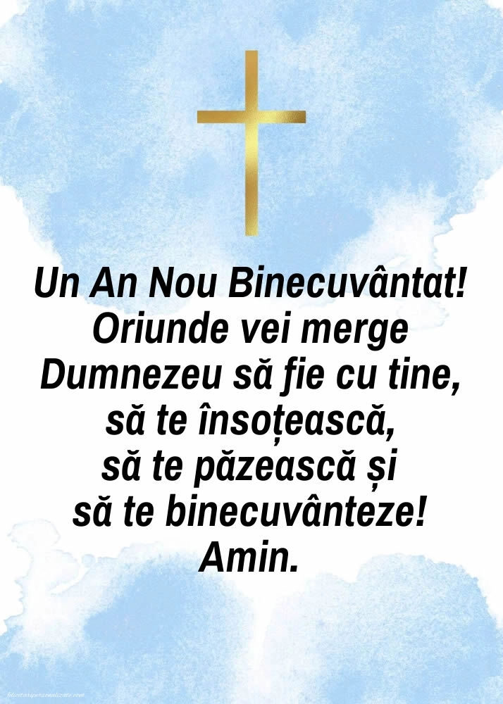 Felicitări și Imagini de Anul Nou 2026: Credință