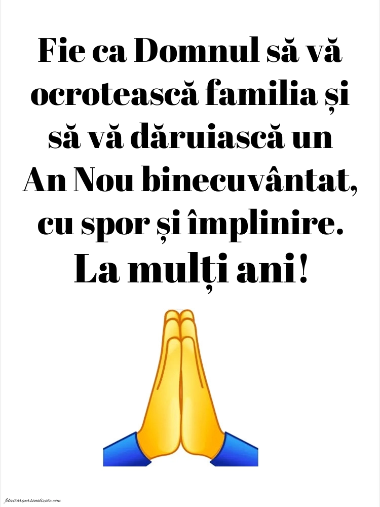 Cele mai frumoase felicitări de Anul Nou 2026: Credință
