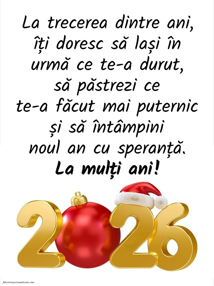 Felicitări și Imagini de Anul Nou 2026: 2026