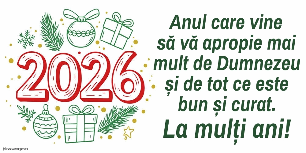 Poze și urări de Anul Nou 2026 pentru social media: 2026