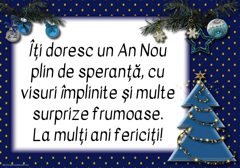 Felicitări și Imagini de Anul Nou 2026: Decorațiuni de Crăciun