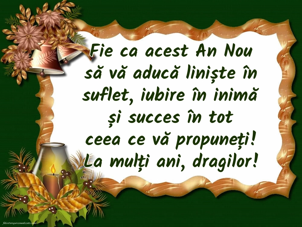 Imagini cu mesaje frumoase de Anul Nou: Aranjamente de Crăciun