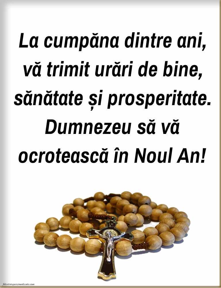 Cele mai frumoase felicitări de Anul Nou 2026: Credință