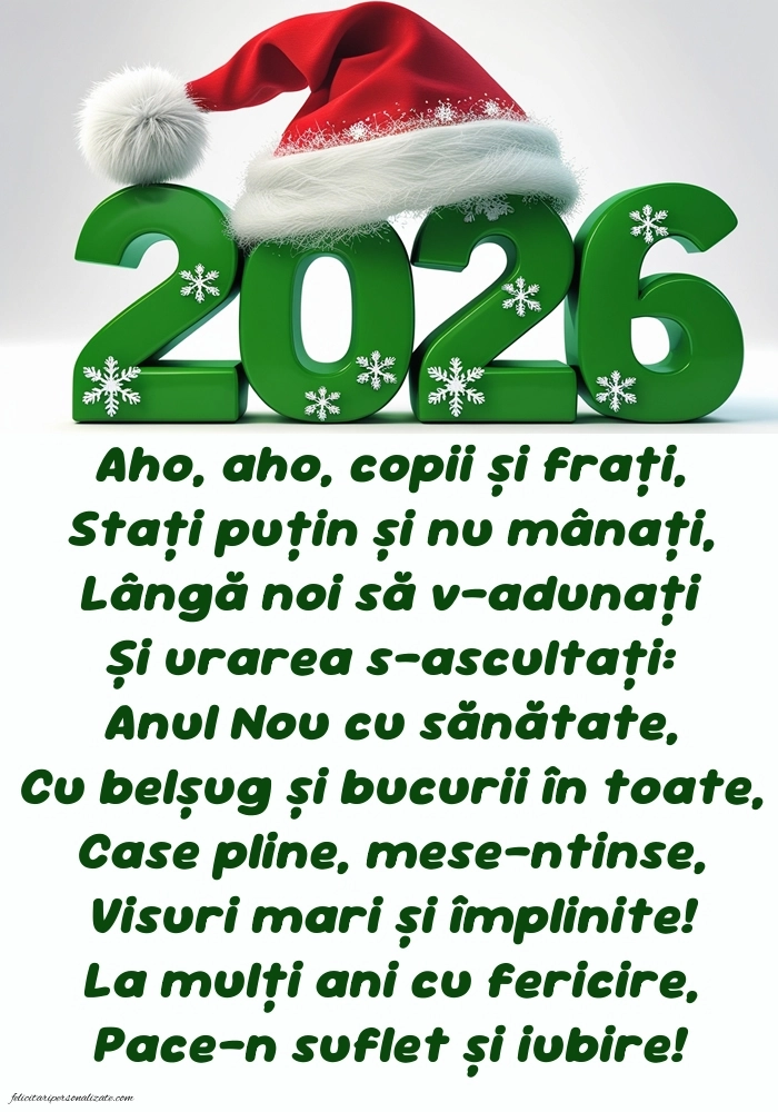 Felicitări de Anul Nou 2026 pentru WhatsApp și Facebook: 2026