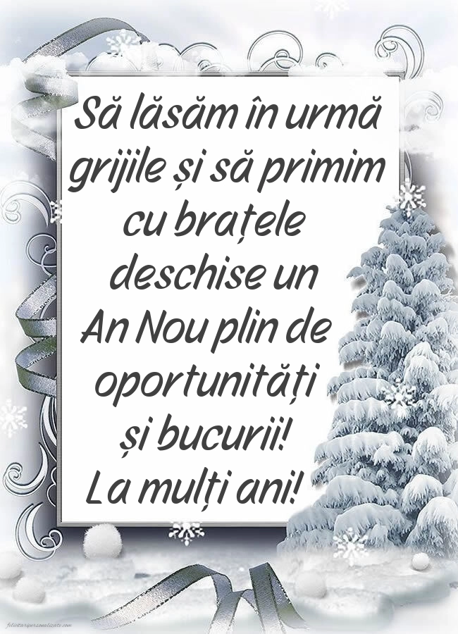 Poze cu urări de Anul Nou 2026: Decorațiuni de Sărbători