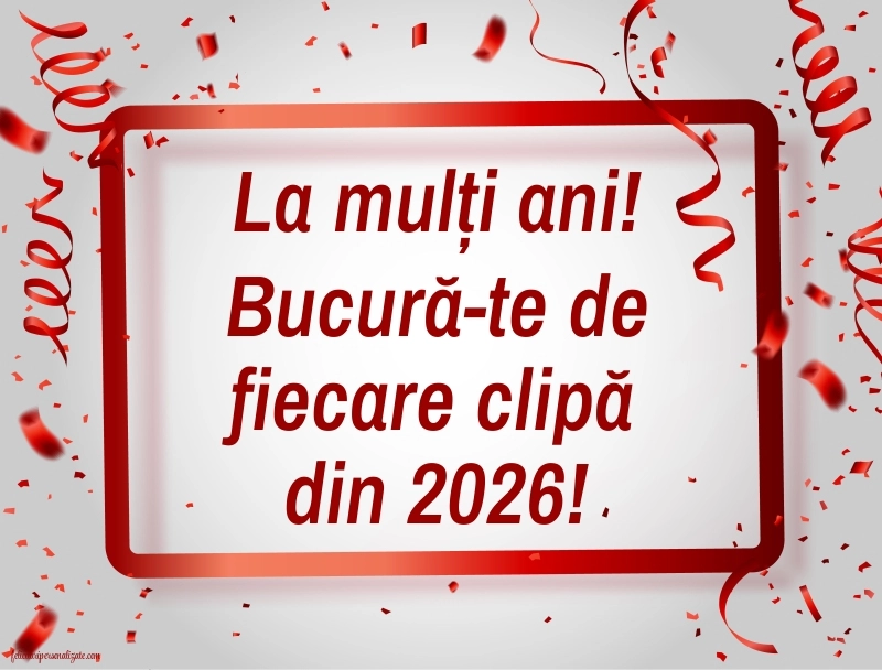 Imagini cu La mulți ani 2026: Baloane