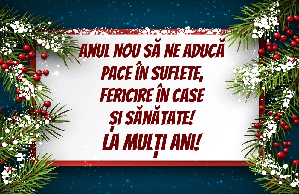 Imagini cu mesaje de Anul Nou 2026: Decorațiuni de Crăciun