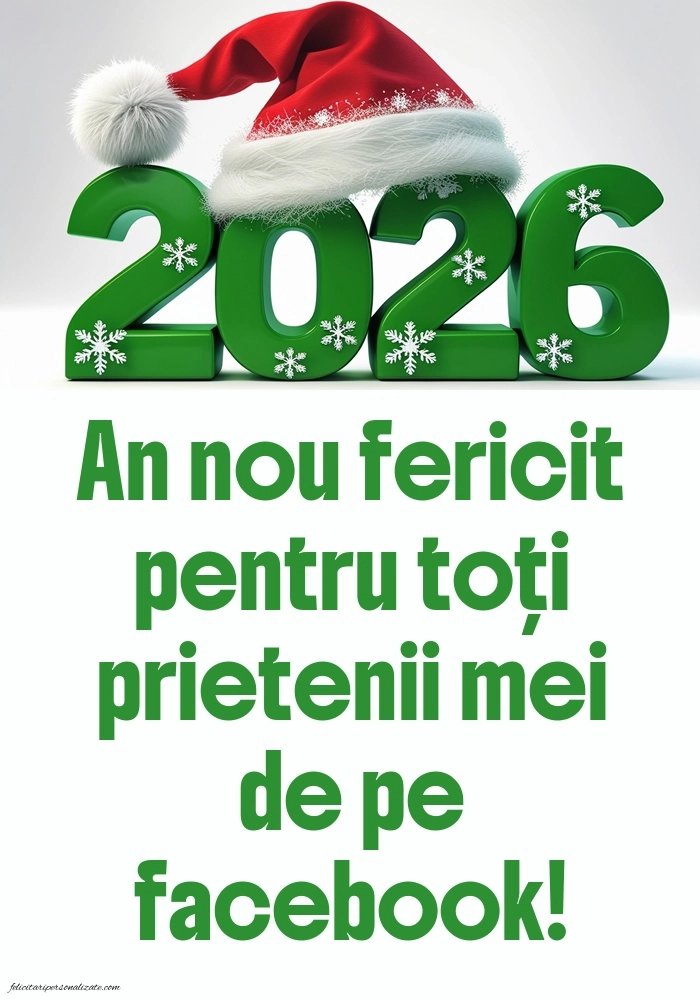 Idei de felicitări și imagini pentru Anul Nou 2026: 2026