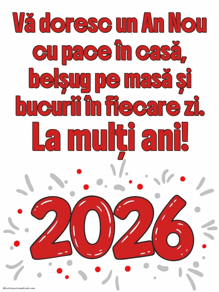 Felicitări de Anul Nou 2026 pentru WhatsApp și Facebook: 2026
