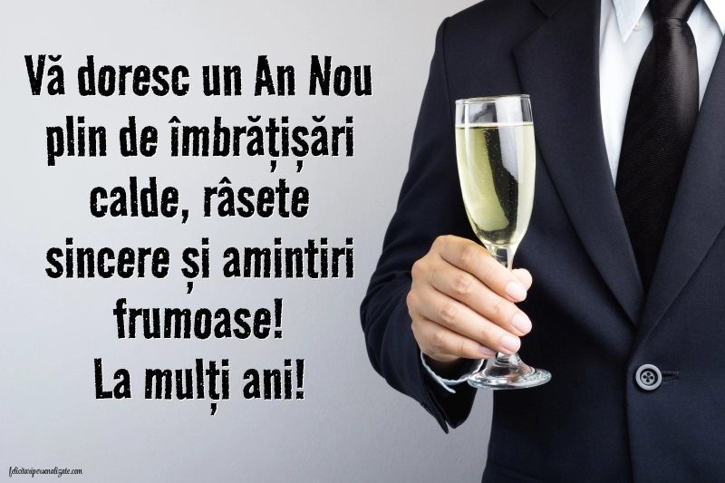 Imagini cu mesaje de Anul Nou 2026: Șampanie