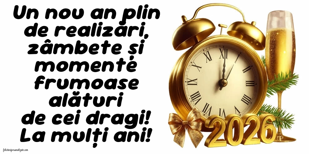Felicitări și Imagini de Anul Nou 2026: 2026