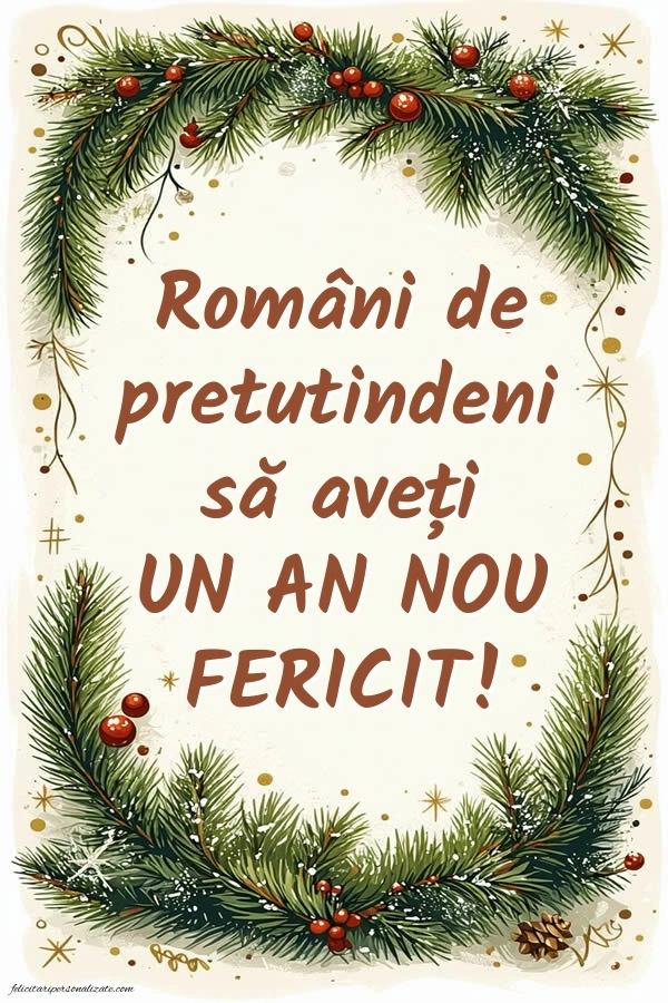 Felicitări de Anul Nou 2026 – Mesaje, imagini și urări: Decorațiuni de Sărbători
