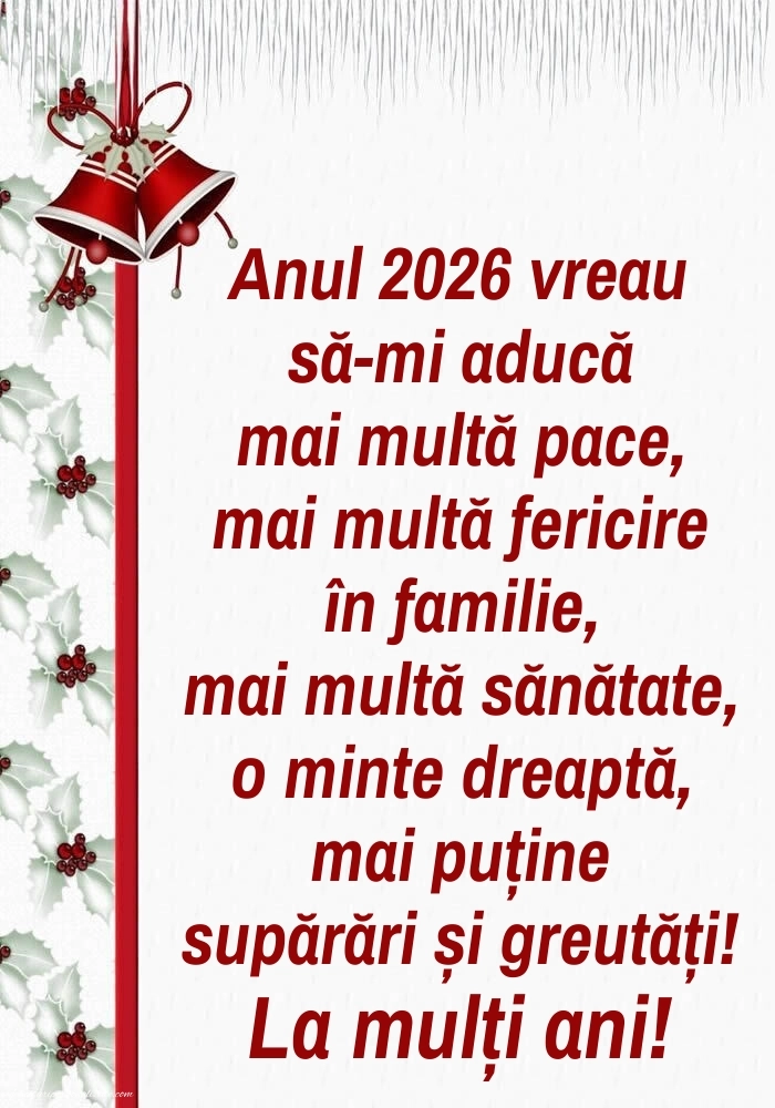 Idei de felicitări și imagini pentru Anul Nou 2026: Decorațiuni de Sărbători