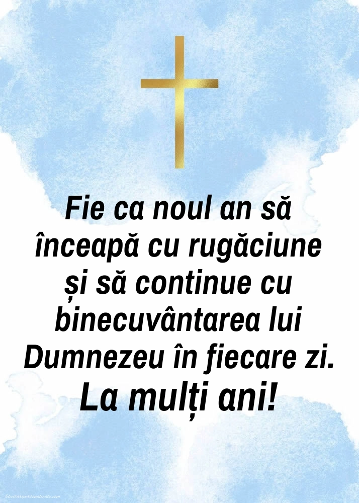 Felicitări originale de Anul Nou 2026: Credință