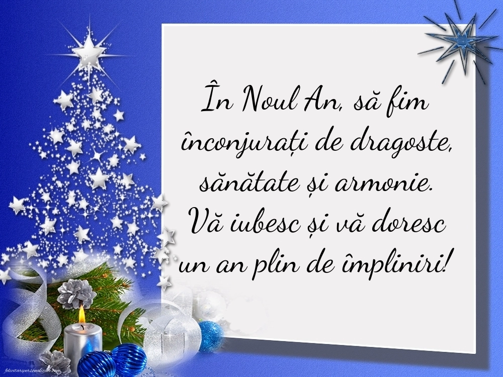 Imagini cu mesaje de Anul Nou 2026: Aranjamente de Crăciun