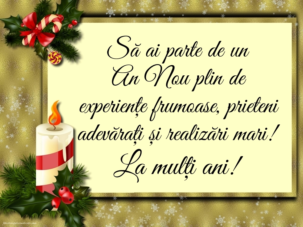 Felicitări și Imagini de Anul Nou 2026: Aranjamente de Crăciun