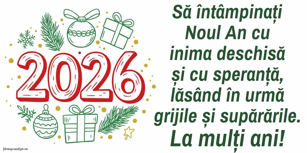 Felicitări de Anul Nou 2026 pentru WhatsApp și Facebook: 2026