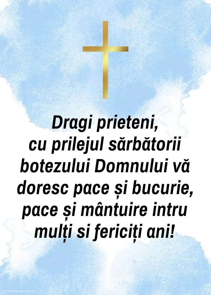 Poze cu mesaje de Bobotează: Credință