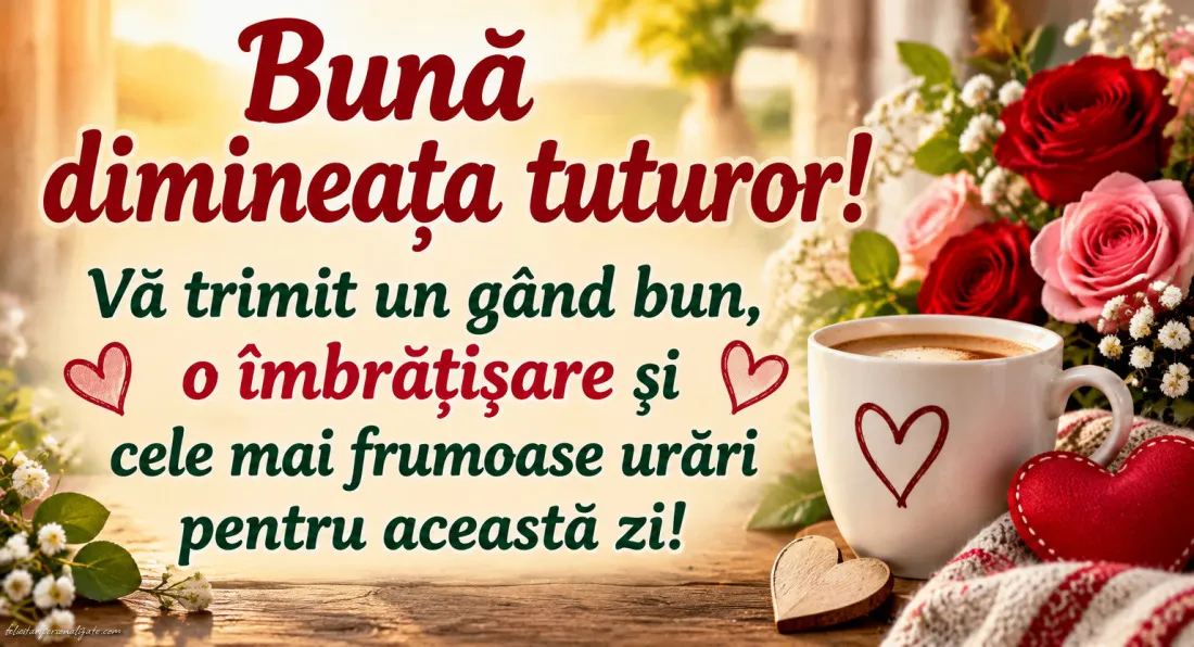 Imagini cu mesaje pentru dimineață: 