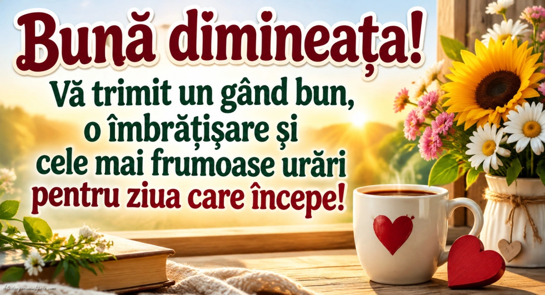 Imagini cu mesaje pentru dimineață: 