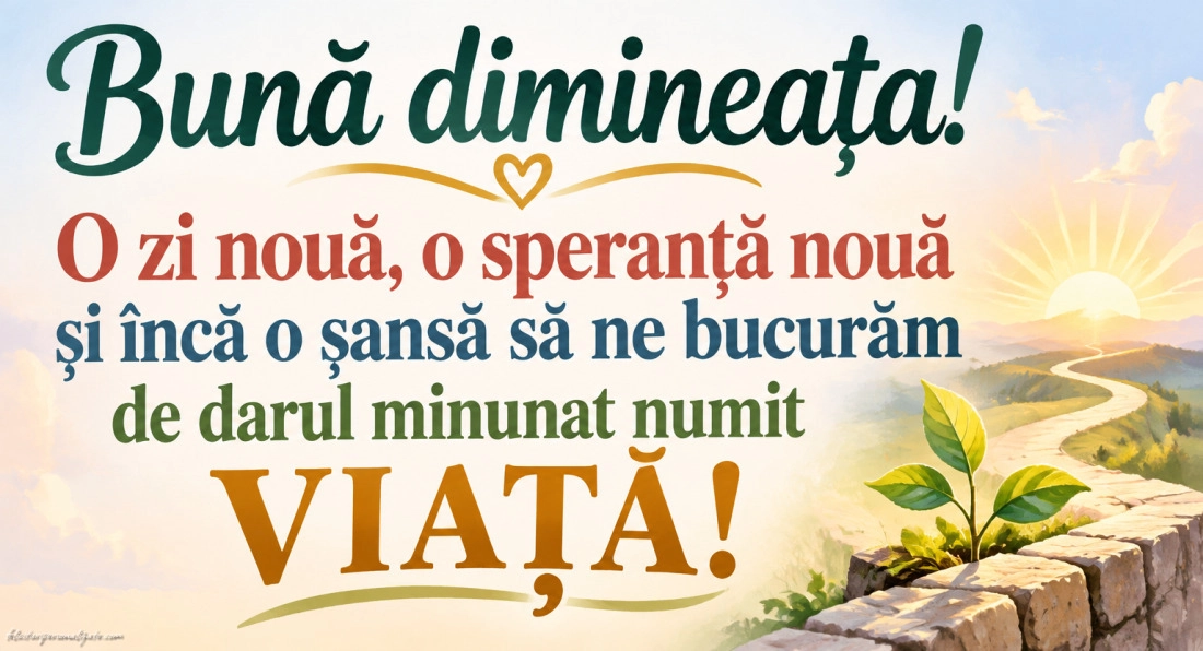 Imagini cu mesaje pentru dimineață: 