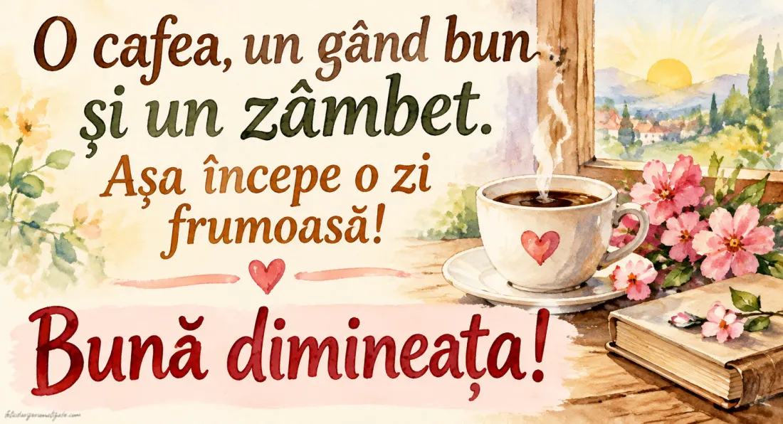Imagini cu mesaje pentru dimineață: 