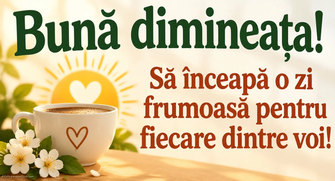 Imagini cu mesaje pentru dimineață: 