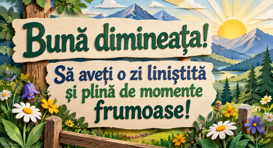 Imagini cu mesaje pentru dimineață: 
