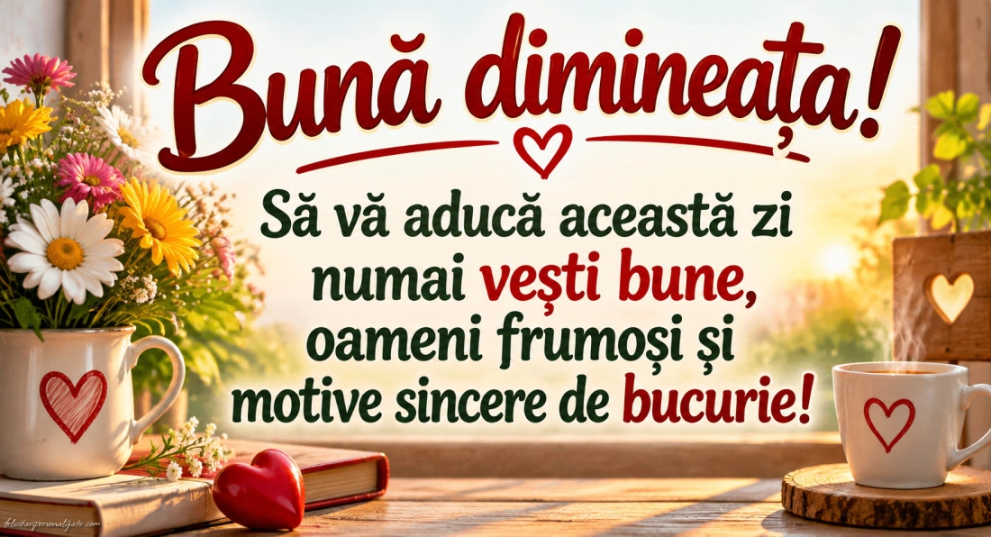 Imagini cu mesaje pentru dimineață: 