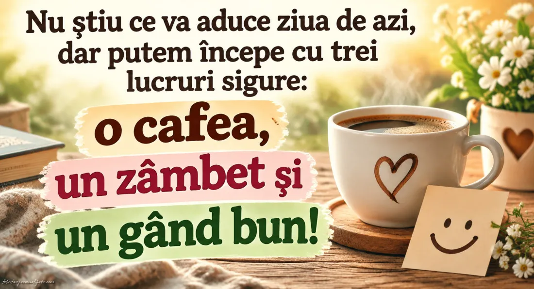Imagini cu mesaje pentru dimineață: 