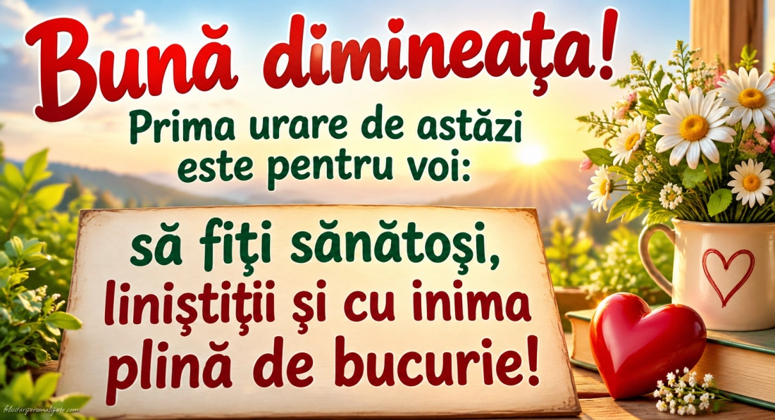 Imagini cu mesaje pentru dimineață: 