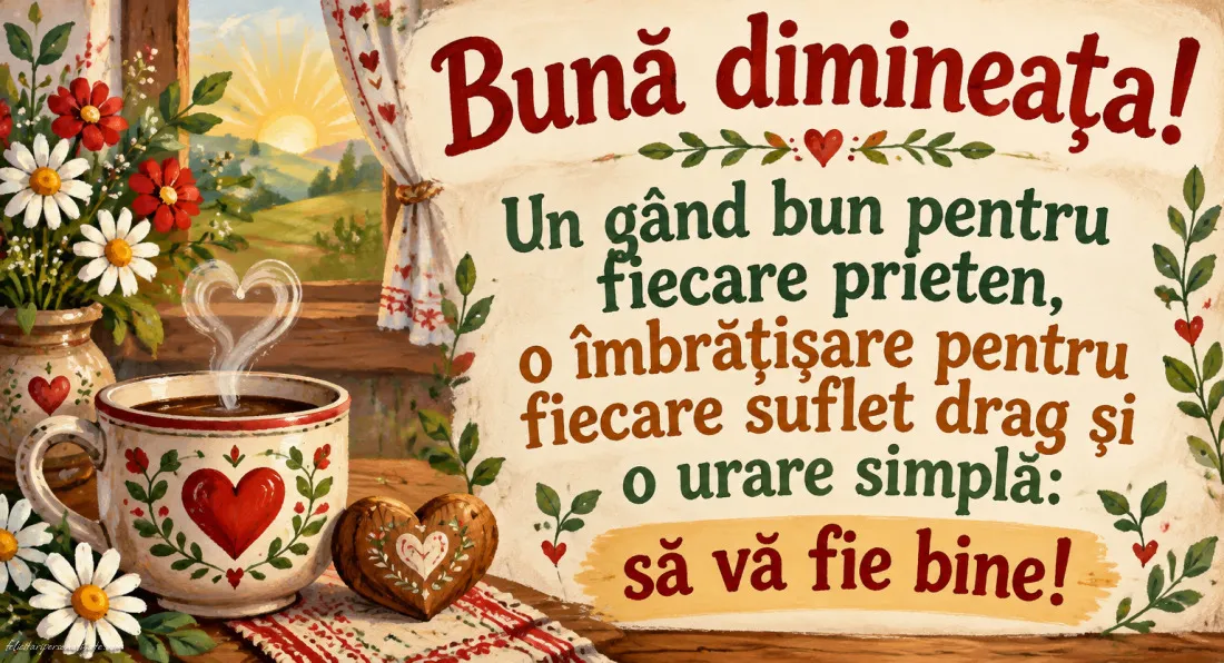 Imagini cu mesaje pentru dimineață: 