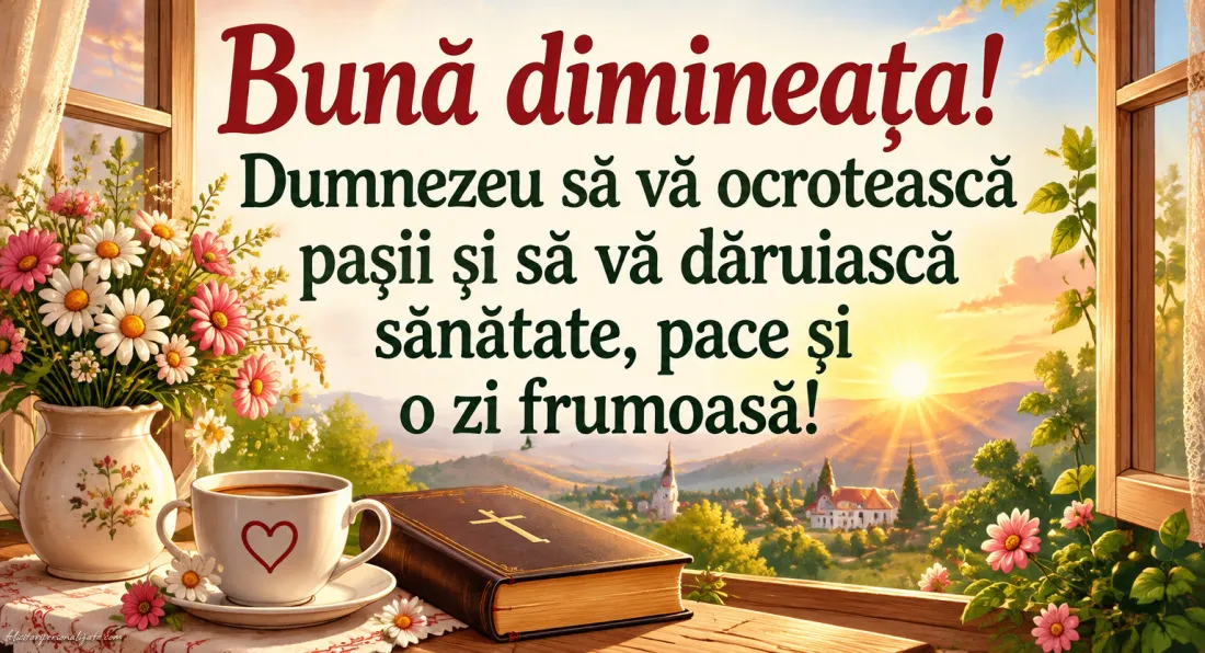 Imagini cu mesaje pentru dimineață: 