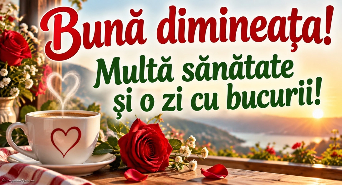 Imagini cu mesaje pentru dimineață: 