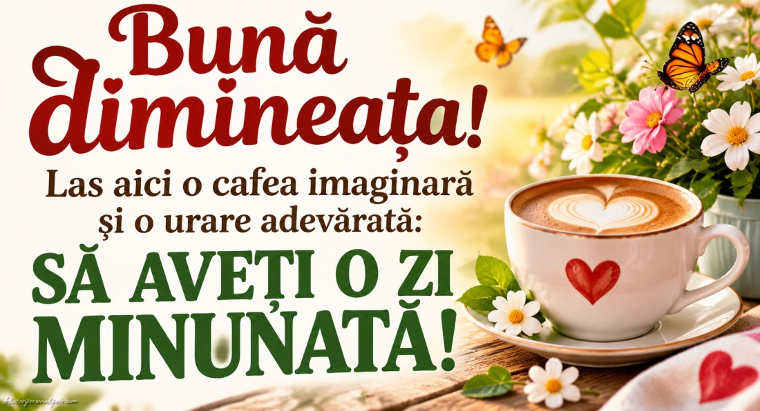 Imagini cu mesaje pentru dimineață: 