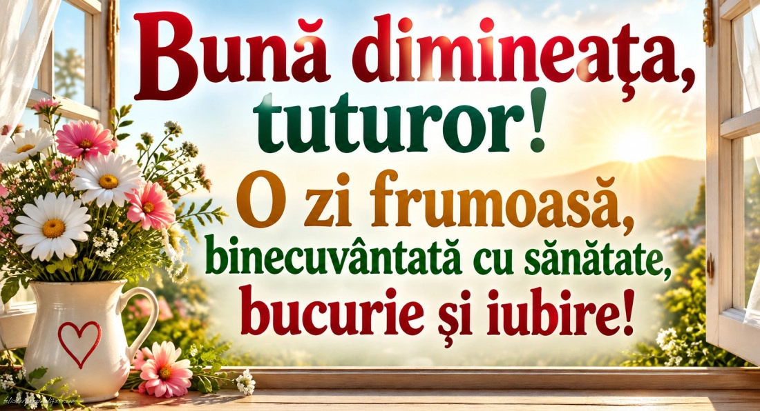 Imagini cu mesaje pentru dimineață: 