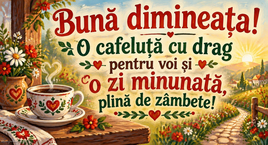 Imagini cu mesaje pentru dimineață: 