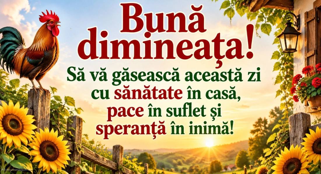 Imagini cu mesaje pentru dimineață: 