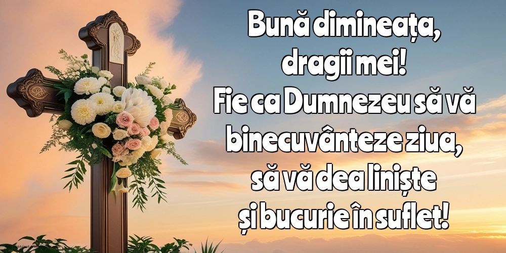 Poze cu mesaje creștine de bună dimineața: Credință