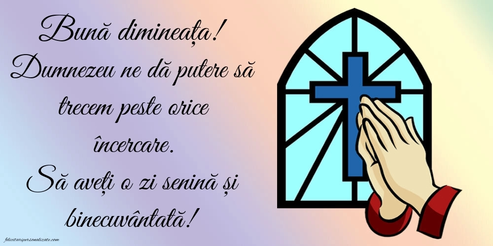 Imagini cu rugăciuni de bună dimineața: Credință