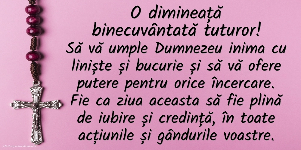 Imagini frumoase pentru o zi binecuvântată: Credință