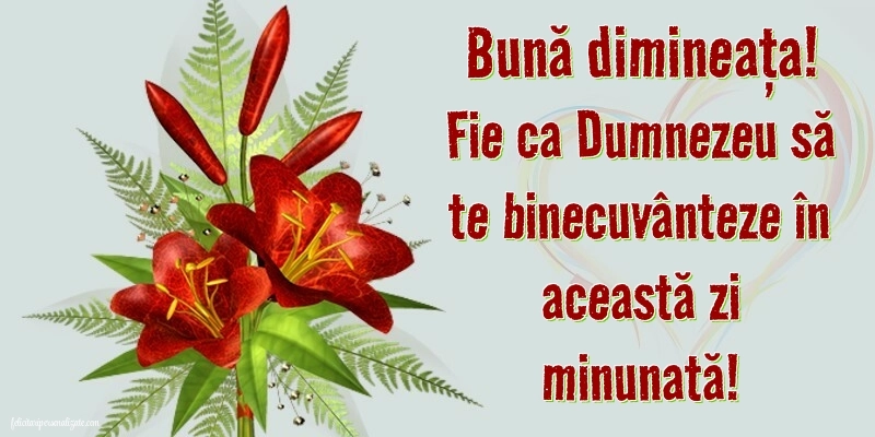 Imagini cu mesaje creștine de bună dimineața: Flori