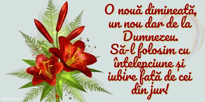 BUNĂ DIMINEAȚA! - Imagini cu mesaje religioase: Flori